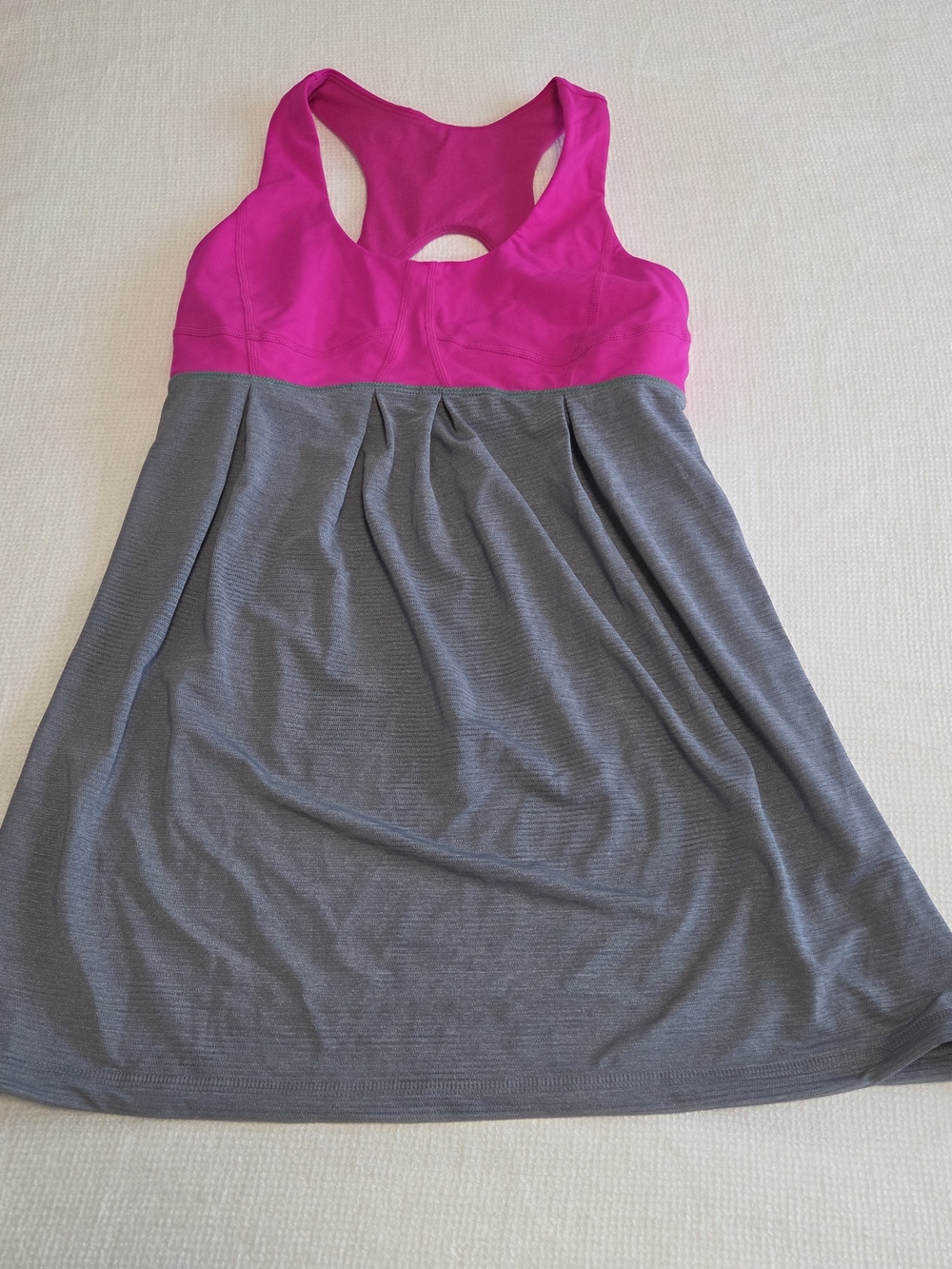 lululemon athletica Hot Pink and Tan Sports Bra Insert